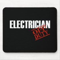 ELECTRICIAN DARK MOUSE MAT