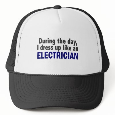 Electrician During The Day by professiongifts