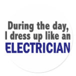 Electrician During The Day stickers