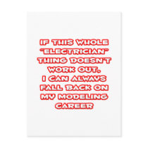 Electrician Humour ... Modelling Career