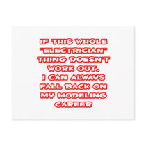 Electrician Humour ... Modelling Career