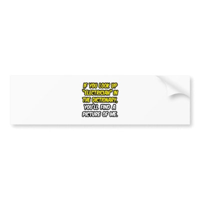 Electrician In Dictionary...My Picture by Electrician_Shirts