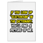 Electrician In Dictionary...My Picture cards