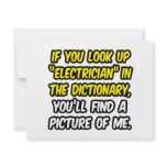 Electrician In Dictionary...My Picture