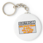 Electrician...More Than Job, Way of Life keychains