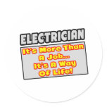 Electrician...More Than Job, Way of Life stickers