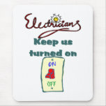 Electrician Mouse Pad