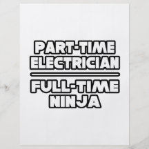 Electrician...Ninja Flyer