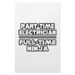 Electrician...Ninja stationery