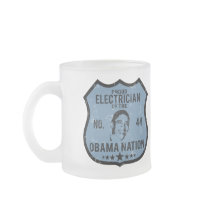 Electrician Obama Nation Mug