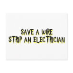 Electrician postcards