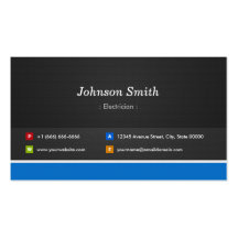Electrician - Professional Customizable Business Card Template