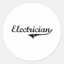 Electrician Professional Job Stickers
