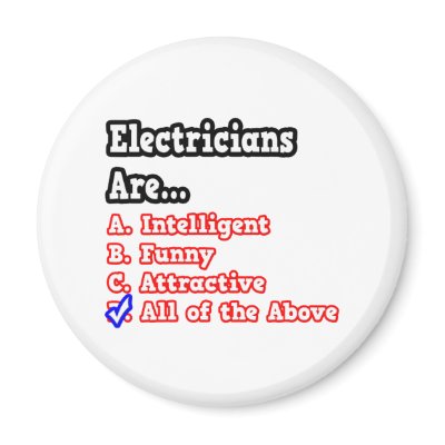 Electrician Quiz...Joke by Electrician_Shirts