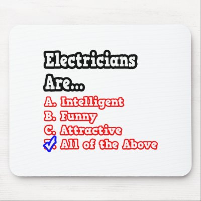 Electrician Quiz...Joke by Electrician_Shirts