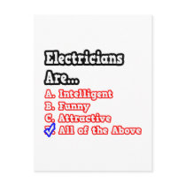Electrician Quiz...Joke