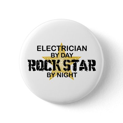 Electrician Rock Star by Night by poorrichards