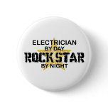 Electrician Rock Star by Night buttons
