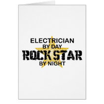 Electrician Rock Star by Night