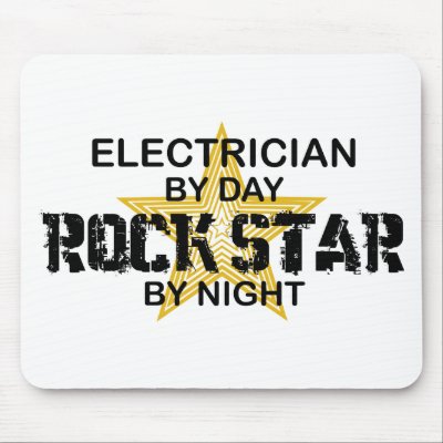 Electrician Rock Star by Night by poorrichards