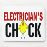 Electrician’s Chick mousepads