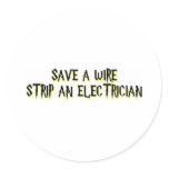 Electrician stickers