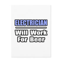 Electrician...Will Work For Beer