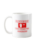 Electrician...Will Work For Cocktails mugs