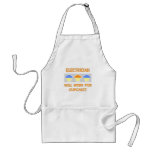 Electrician ... Will Work For Cupcakes Aprons
