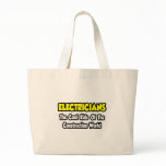 Electricians...Cool Kids of Construction World Canvas Bags