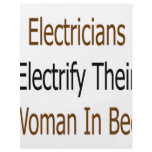 Electricians Electrify Their Woman In Bed Personalized Flyer