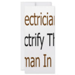 Electricians Electrify Their Woman In Bed Rack Card