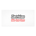 Electricians Make Great Lovers photo cards