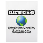 Electricians...Making the World a Better Place letterhead
