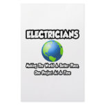 Electricians...Making the World a Better Place stationery