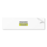 Electricians...Much Smarter bumper stickers