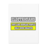 Electricians...Much Smarter postcards