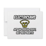 Electricians...Regular People, Only Smarter Personalized Invitations