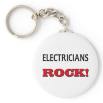 Electricians Rock Keychains