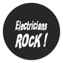 Electricians Rock! Sticker