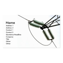 Electricity Business Card Template