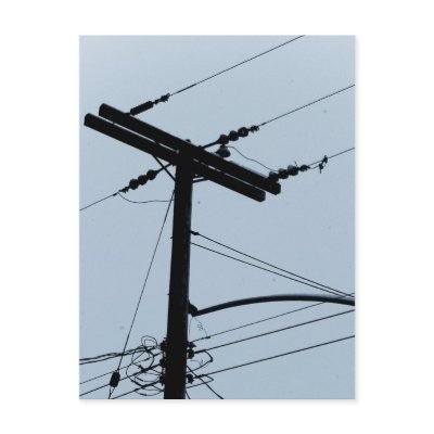 Electricity Post Cards by myfunkyart