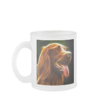 Electrifying Dog Portrait Mugs