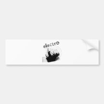 Electro Bumper Sticker