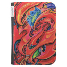 "Electro Crystal Mech" Cases For The Kindle