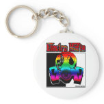 ELECTRO DJ music song mix ELECTRO Keychains