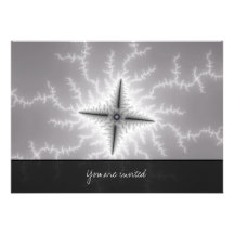 Electro - Fractal Art Invite