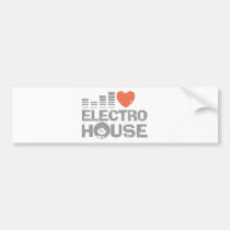 Electro House bumper stickers