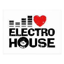 Electro House Post Cards
