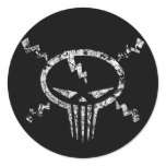 Electro Skull stickers